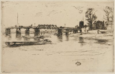 Chelsea, 1879. by James Abbott McNeill Whistler