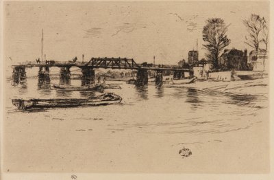 Chelsea, 1879. by James Abbott McNeill Whistler