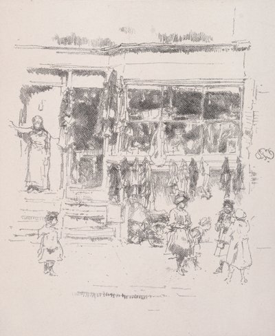 Chelsea Paçavraları, 1888. by James Abbott McNeill Whistler