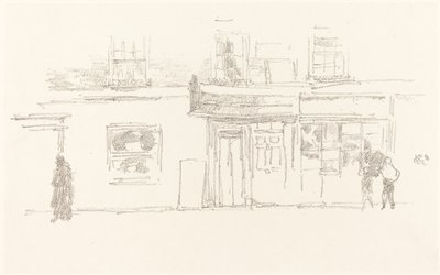 Chelsea Mağazaları, 1888. by James Abbott McNeill Whistler