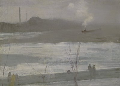 Buz üzerinde Chelsea by James Abbott McNeill Whistler