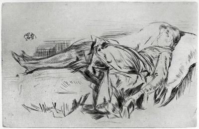 Kanepedeki Çocuk, 19. yüzyıl 1904. by James Abbott McNeill Whistler