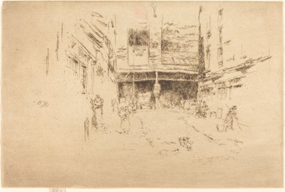 Kıyafet Borsası, No.I, 1887. by James Abbott McNeill Whistler