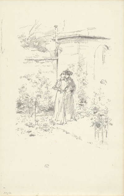 Bahçedeki güven by James Abbott McNeill Whistler