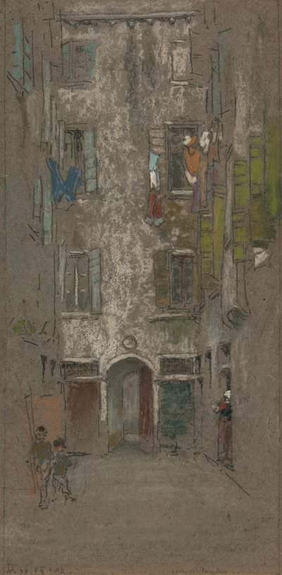 Cennet Mahkemesi by James Abbott McNeill Whistler