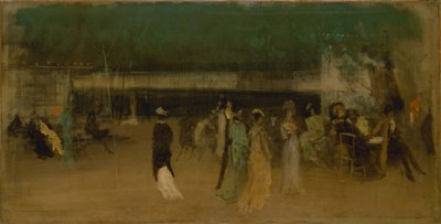 Cremorne Bahçeleri, No. 2, c.1870-80 by James Abbott McNeill Whistler