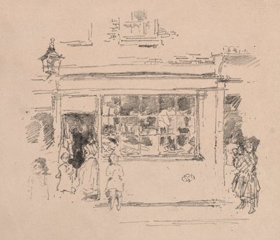 Drury Lane Paçavraları, 1888. by James Abbott McNeill Whistler