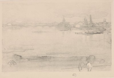 Sabah erken, 1878. by James Abbott McNeill Whistler