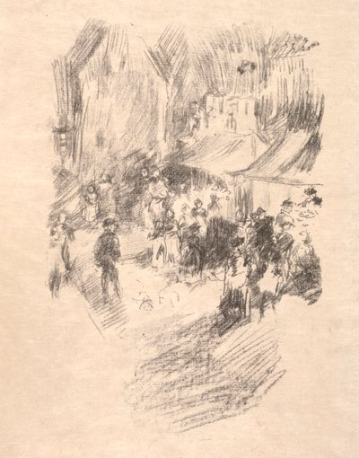 Fair, Lyme, -Regis, 1895. by James Abbott McNeill Whistler