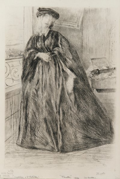 Finette, 1859. by James Abbott McNeill Whistler