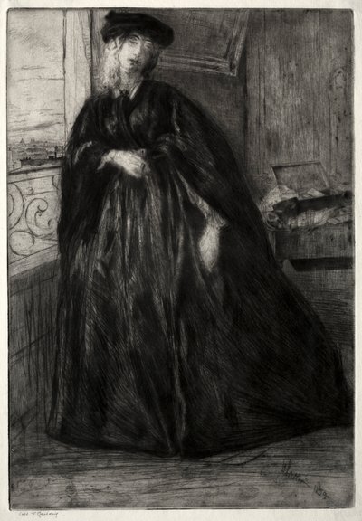 Finette, 1859. by James Abbott McNeill Whistler