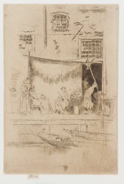 Meyve Tezgahı, 1879-1880. by James Abbott McNeill Whistler