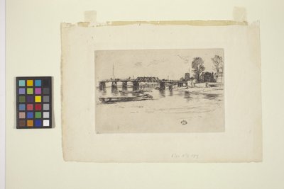 Fulham (gravür) by James Abbott McNeill Whistler