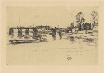 Fulham, 18781879. by James Abbott McNeill Whistler