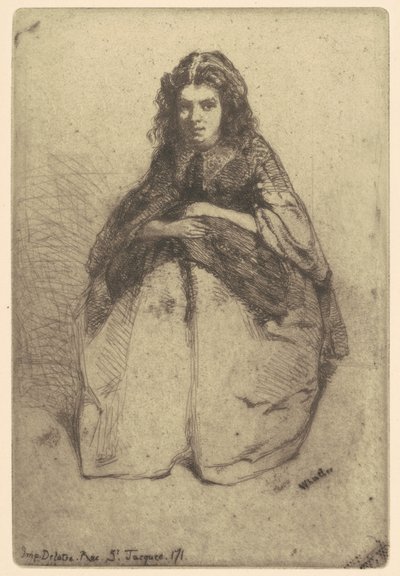 Çizgi roman, 1858. by James Abbott McNeill Whistler