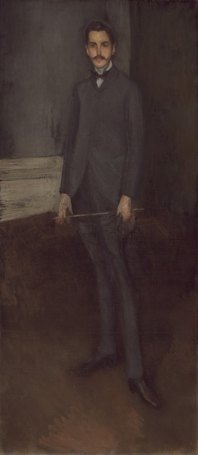 George W. Vanderbilt, 18971903. by James Abbott McNeill Whistler