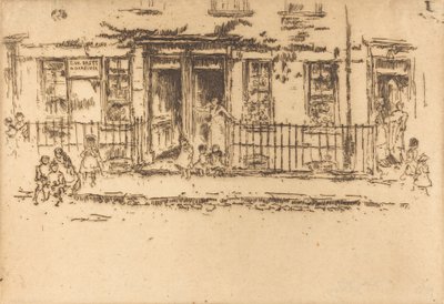 Adalet Yürüyüşü - Chelsea, c. 18861888. by James Abbott McNeill Whistler