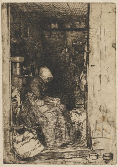 La Vieille aux Loques by James Abbott McNeill Whistler