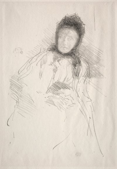 Leydi Haden, 1895. by James Abbott McNeill Whistler