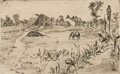 Atlı Manzara, 1859. by James Abbott McNeill Whistler