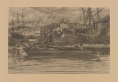 Kireçhane, 1878. by James Abbott McNeill Whistler