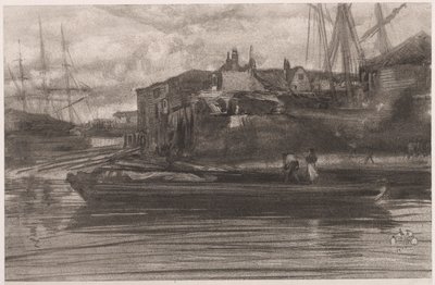 Kireçhane, 1878. by James Abbott McNeill Whistler