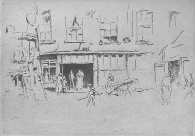 Küçük Mahkeme, c1881, 1904 by James Abbott McNeill Whistler