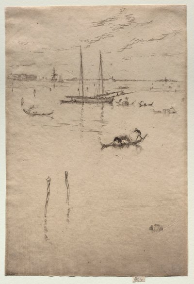 Küçük Lagün. by James Abbott McNeill Whistler