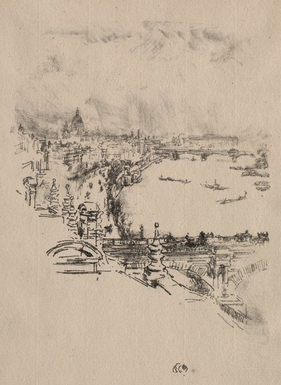 Küçük Londra. by James Abbott McNeill Whistler