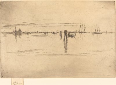 Uzun Lagün, 1880. by James Abbott McNeill Whistler