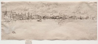 Uzun Venedik. by James Abbott McNeill Whistler