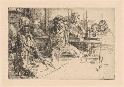 Sahilciler, 1859. by James Abbott McNeill Whistler