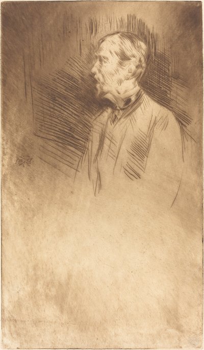 Lord Wolseley, c. 1877. by James Abbott McNeill Whistler