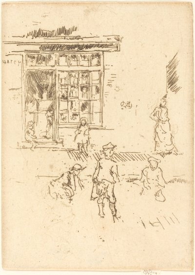 Mermerler, c. 1887. by James Abbott McNeill Whistler