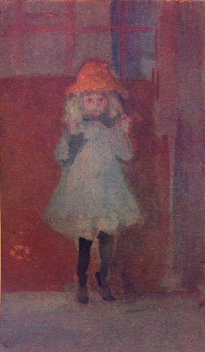 Usta Menpes, c1885, 1904 by James Abbott McNeill Whistler