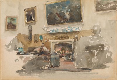 Moreby Salonu, 1882-1884. by James Abbott McNeill Whistler