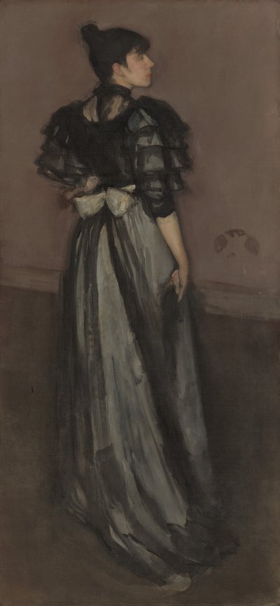 Sedef ve Gümüşün Annesi: Endülüs, 1888--1900 dolayları (tuval üzerine yağlı boya) by James Abbott McNeill Whistler