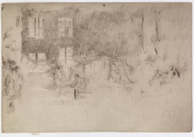 Murano-Cam Ocağı, 1879-1880. by James Abbott McNeill Whistler