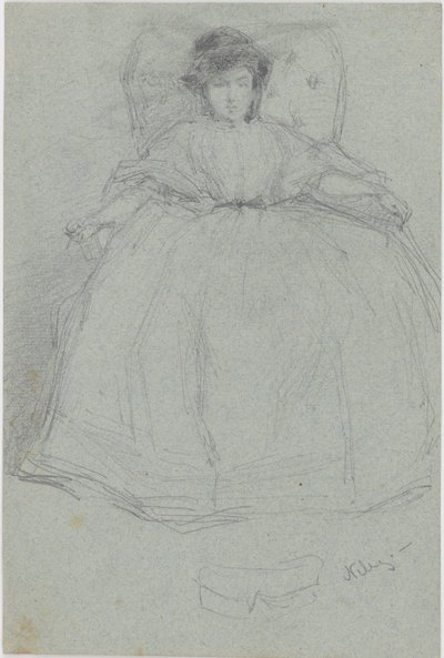 Nelli, 1867-1870. by James Abbott McNeill Whistler