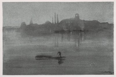 Gece, 1878. by James Abbott McNeill Whistler