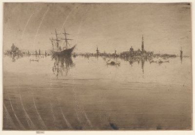 Gece, 1879-1880. by James Abbott McNeill Whistler