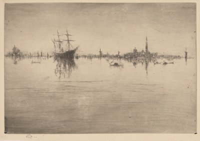 Gece, 1879-1880. by James Abbott McNeill Whistler