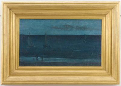 Gece: Mavi ve Gümüş -- Bognor, 1871-1876. by James Abbott McNeill Whistler