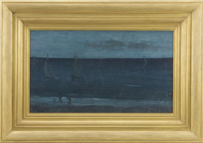 Gece: Mavi ve Gümüş - Bognor, 1871-76 by James Abbott McNeill Whistler