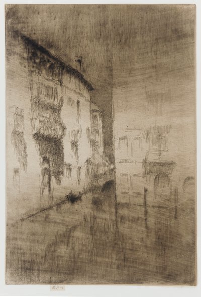 Gece: Saraylar, 1879-1880. by James Abbott McNeill Whistler