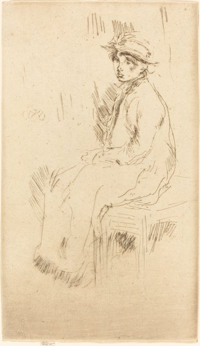 Nora Quinn. by James Abbott McNeill Whistler