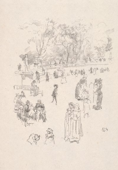 Hemşireler, 1894. by James Abbott McNeill Whistler