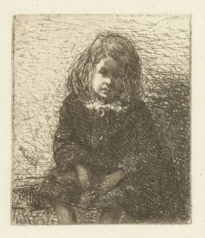 Portret van Arthur Haden Küçük Arthur Doğadan on iki gravür (seri başlığı) by James Abbott McNeill Whistler