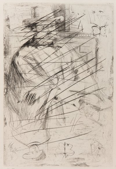 Bir adamın portresi, 1860. by James Abbott McNeill Whistler
