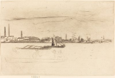 Price'ın Mum İşleri, c. 1875. by James Abbott McNeill Whistler